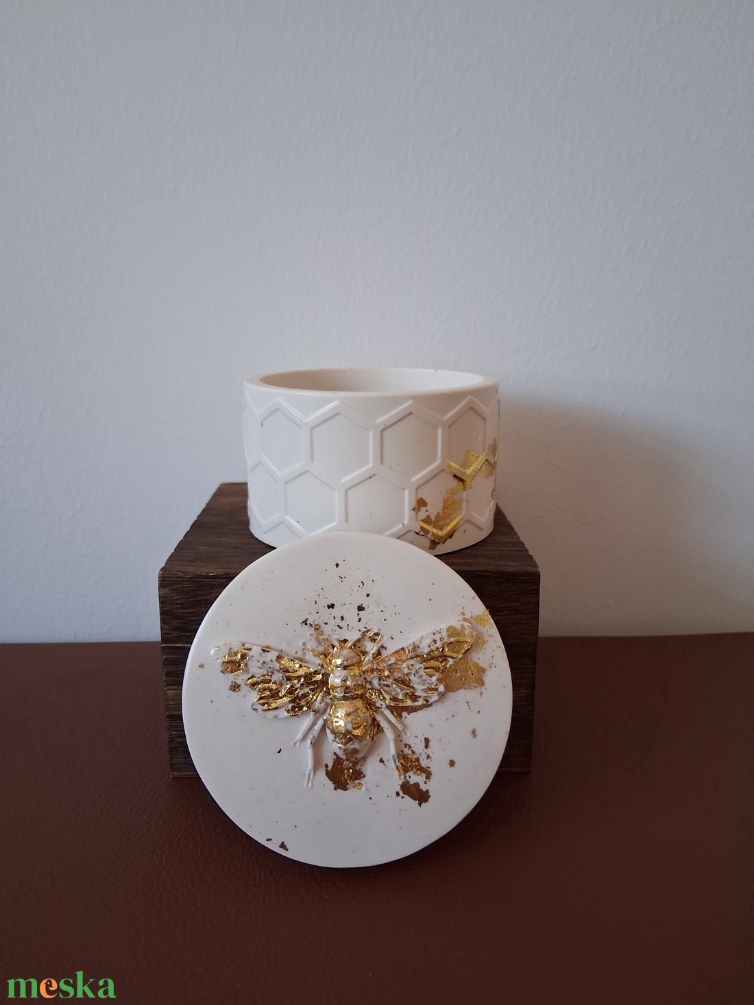 Méhecskés tároló - ékszer - ékszertartó - ékszerdoboz - Meska.hu