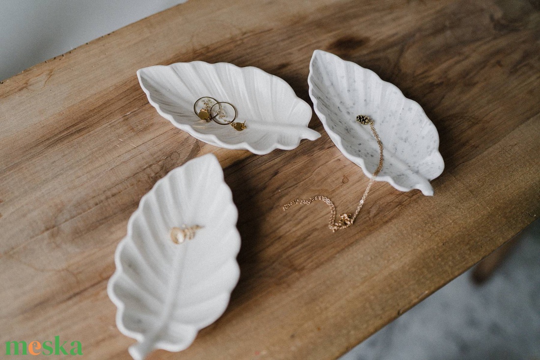 Levél ékszertartó - ékszer - ékszertartó - ékszertartó tál - Meska.hu