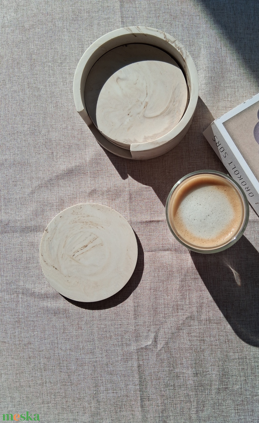 Poháralátét szett  - otthon & életmód - konyhafelszerelés, tálalás - tálalás - tányér- és poháralátét - Meska.hu