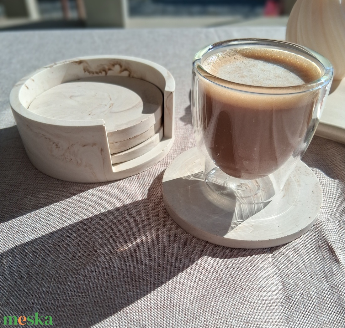 Poháralátét szett  - otthon & életmód - konyhafelszerelés, tálalás - tálalás - tányér- és poháralátét - Meska.hu