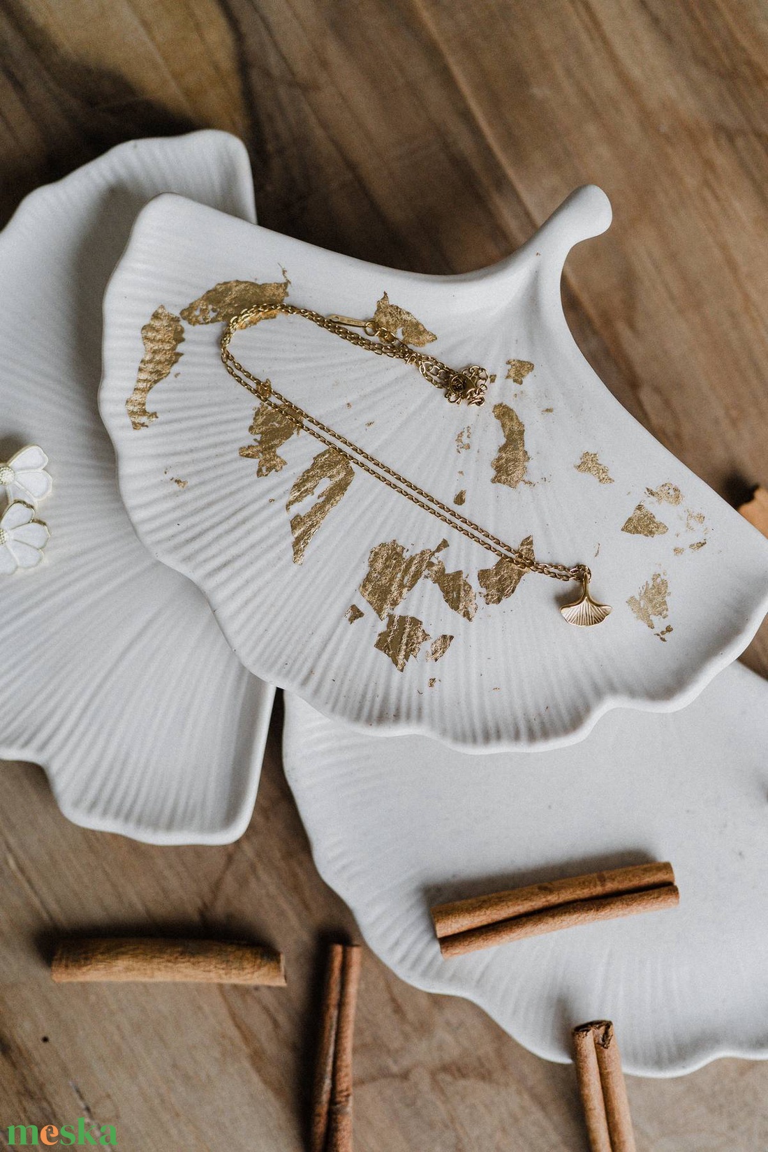 Ginkgo ékszertartó  - ékszer - ékszertartó - ékszertartó tál - Meska.hu