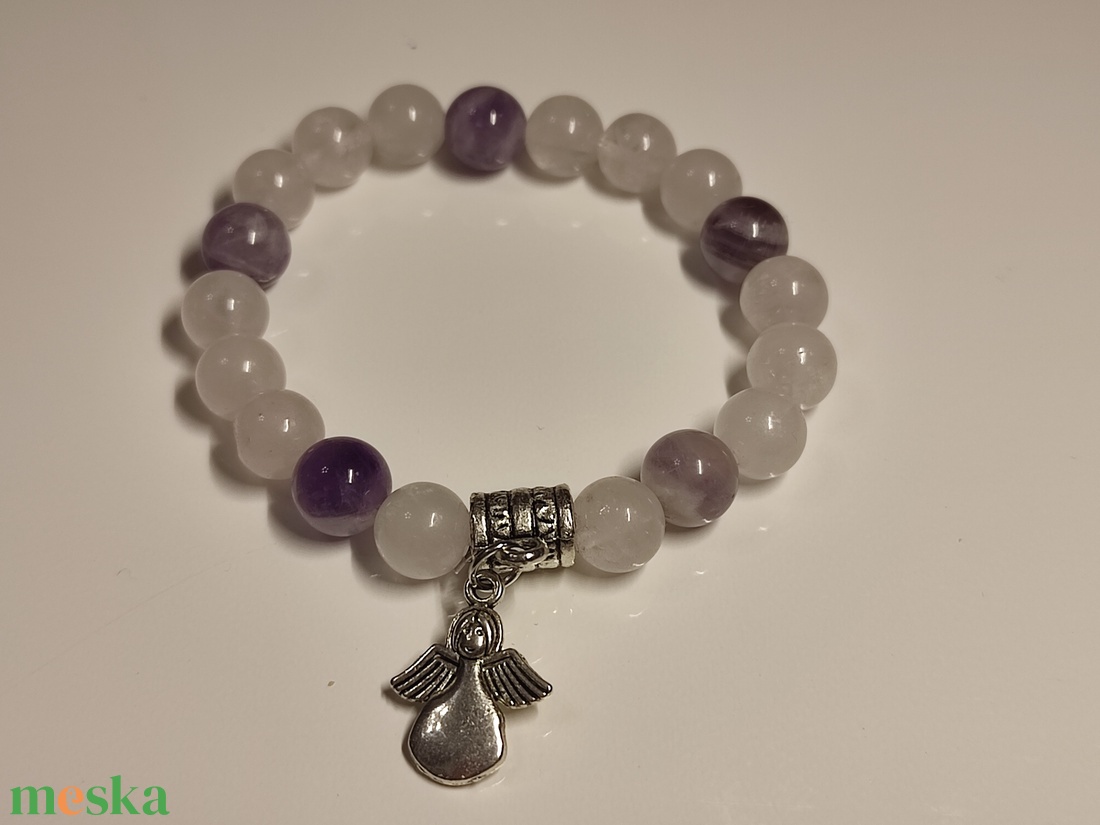 Szeretet és Védelem karkötő - ékszer - karkötő - ásványkarkötő - Meska.hu