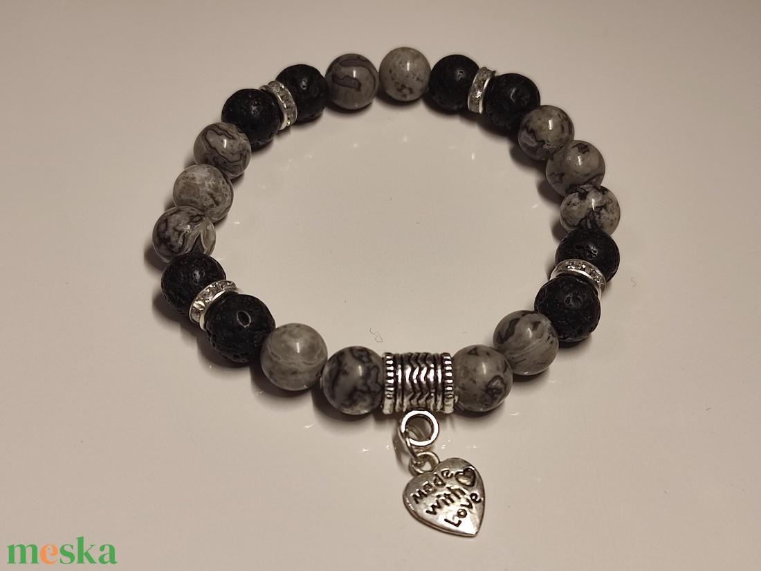 Belső egyensúly karkötő - ékszer - karkötő - ásványkarkötő - Meska.hu