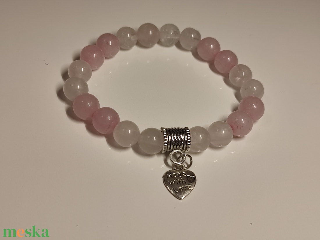 Szeretet karkötő - ékszer - karkötő - ásványkarkötő - Meska.hu