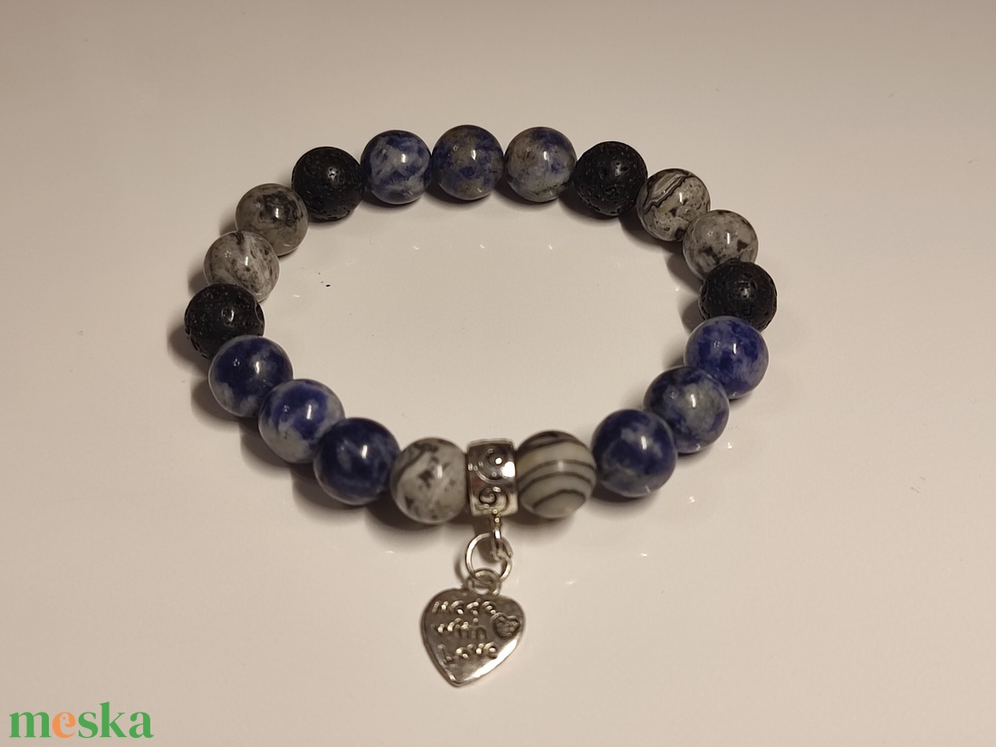 � Belső nyugalom karkötő  - ékszer - karkötő - ásványkarkötő - Meska.hu