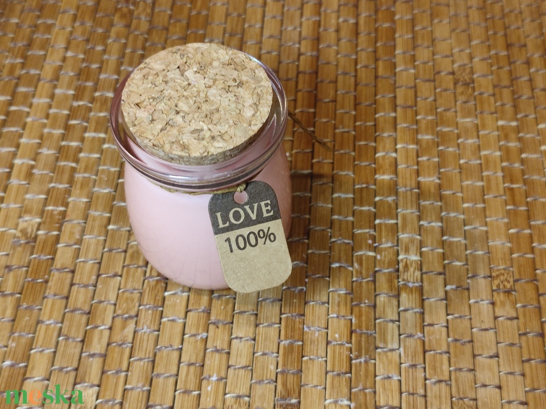 Illatgyertya üvegben  - otthon & életmód - gyertya, illat, aroma - gyertya - Meska.hu