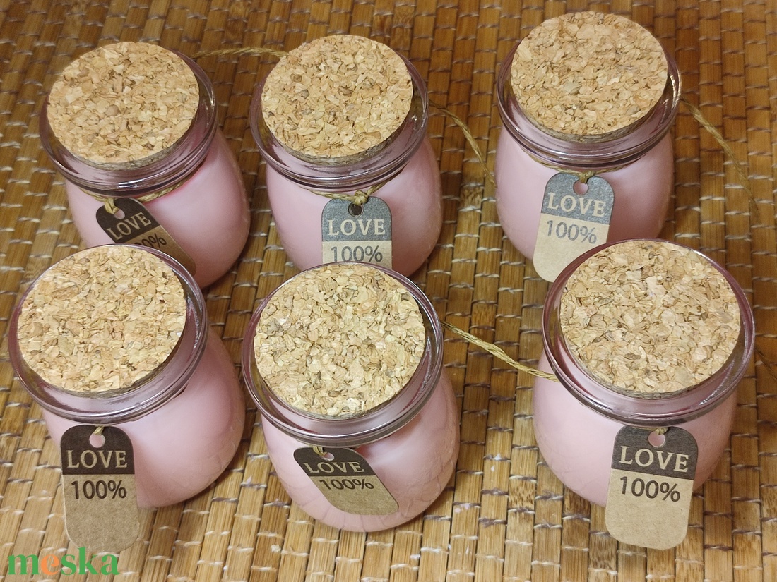 Illatgyertya üvegben  - otthon & életmód - gyertya, illat, aroma - gyertya - Meska.hu