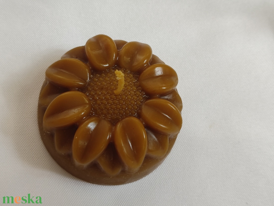  Napraforgó méhviasz gyertya - otthon & életmód - gyertya, illat, aroma - gyertyatartó - Meska.hu