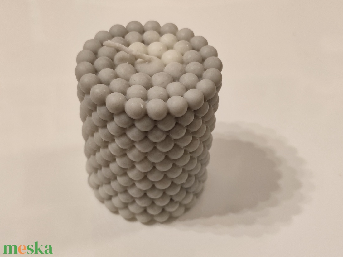 � Gömb mintás dekor gyertya - otthon & életmód - gyertya, illat, aroma - aromalámpa - Meska.hu