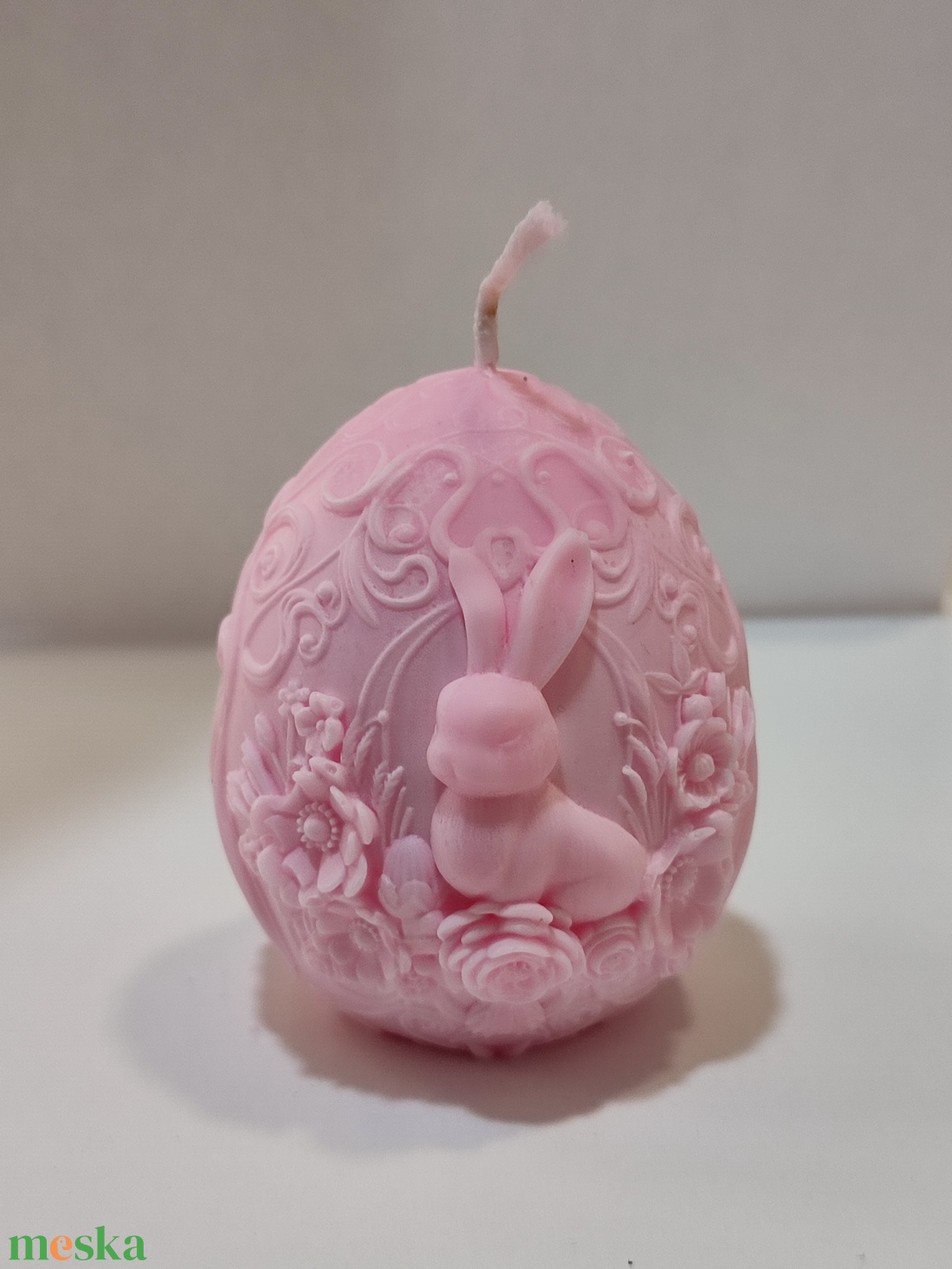 �� Nyuszis tojás gyertya - otthon & életmód - gyertya, illat, aroma - párologtató - Meska.hu