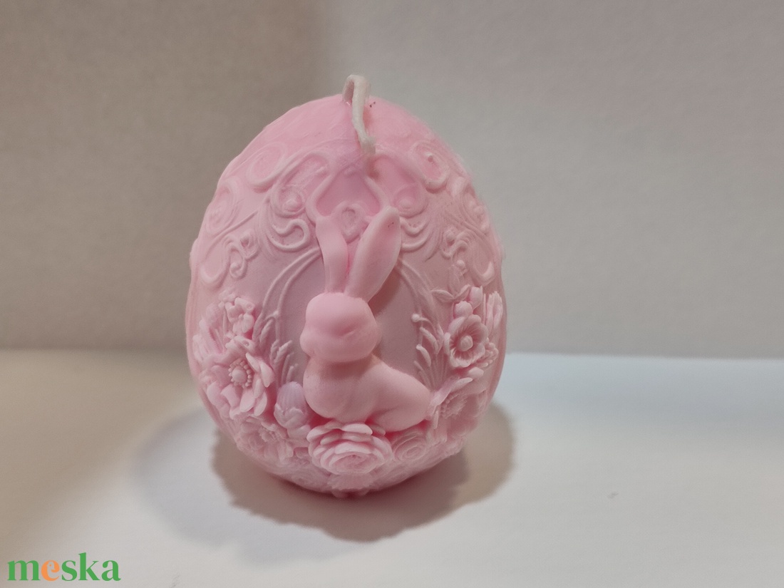 �� Nyuszis tojás gyertya - otthon & életmód - gyertya, illat, aroma - párologtató - Meska.hu