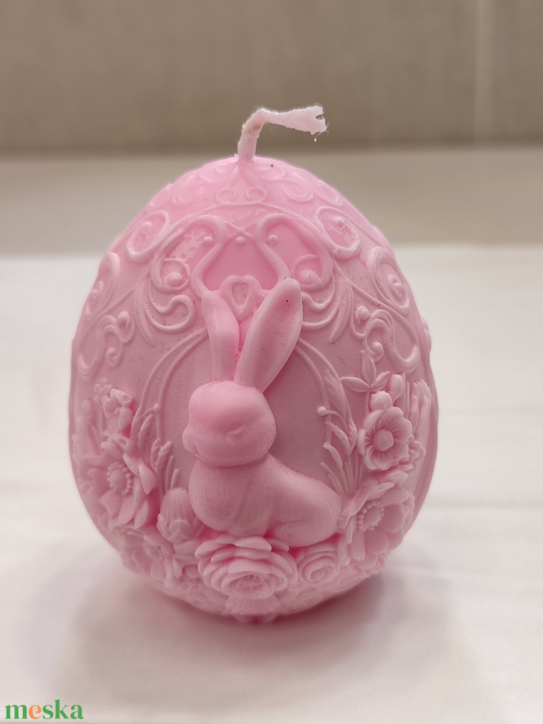 �� Nyuszis tojás gyertya - otthon & életmód - gyertya, illat, aroma - párologtató - Meska.hu