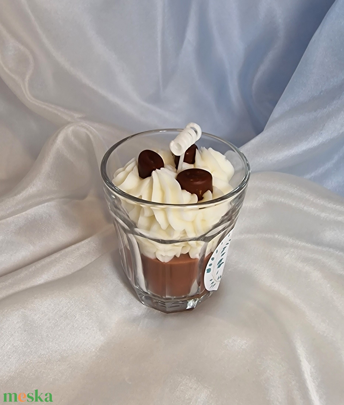 Retro Kávé szójaviasz gyertya - otthon & életmód - gyertya, illat, aroma - gyertya - Meska.hu