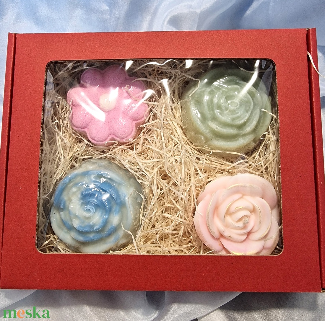 Flower Box - szépségápolás - kozmetikai ajándékcsomag - Meska.hu