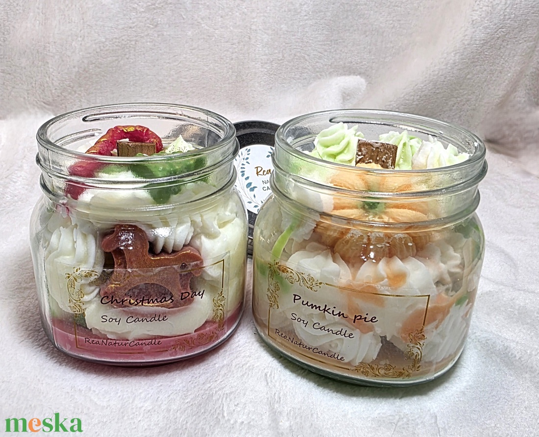 Sütőtök Pite szójaviasz illatgyertya - otthon & életmód - gyertya, illat, aroma - gyertya - Meska.hu