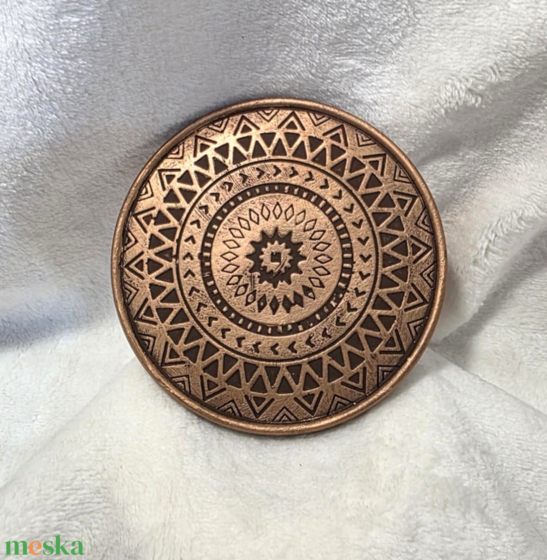 Mandala gyertyaalátét - otthon & életmód - gyertya, illat, aroma - mécses és mécsestartó - Meska.hu