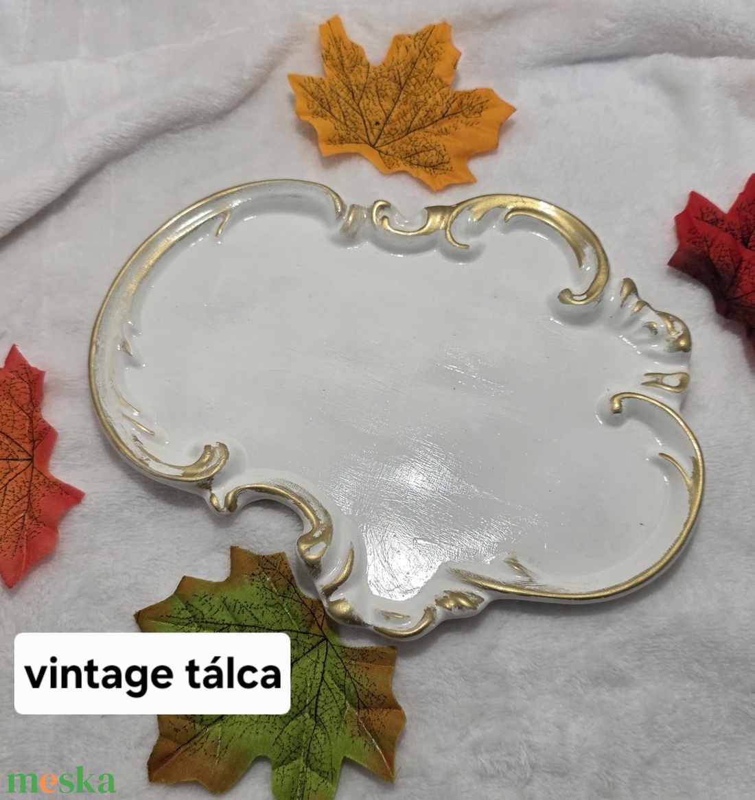 Vintage kerámia alátét - otthon & életmód - dekoráció - asztal és polc dekoráció - dekorációs tál, tartó - Meska.hu