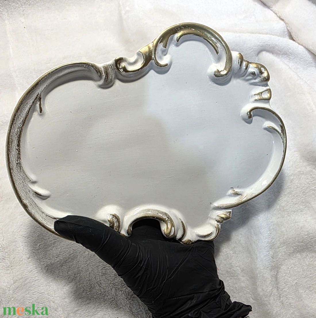 Vintage kerámia alátét - otthon & életmód - dekoráció - asztal és polc dekoráció - dekorációs tál, tartó - Meska.hu