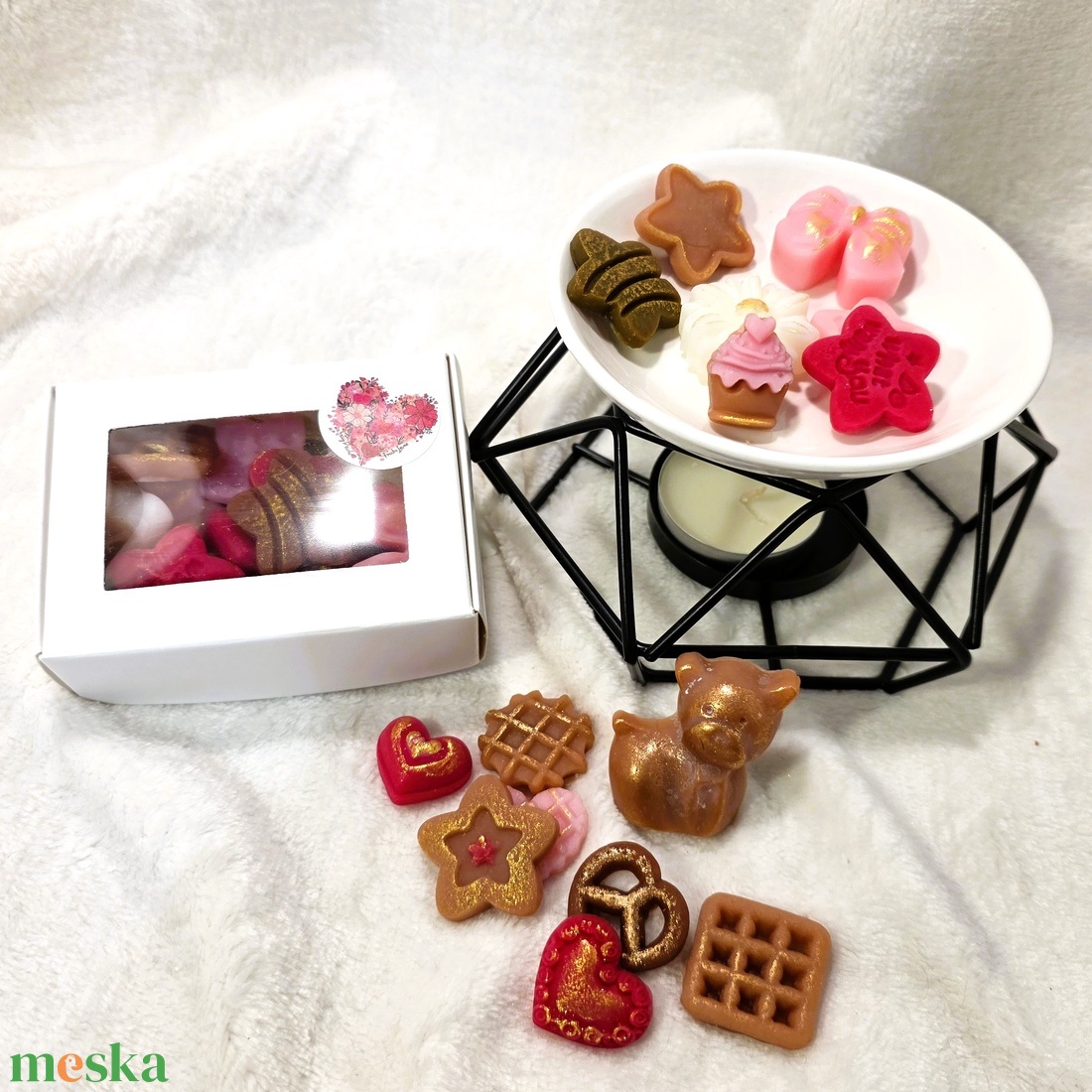 Nagy Ölelés illatviasz - otthon & életmód - gyertya, illat, aroma - illatviasz - Meska.hu