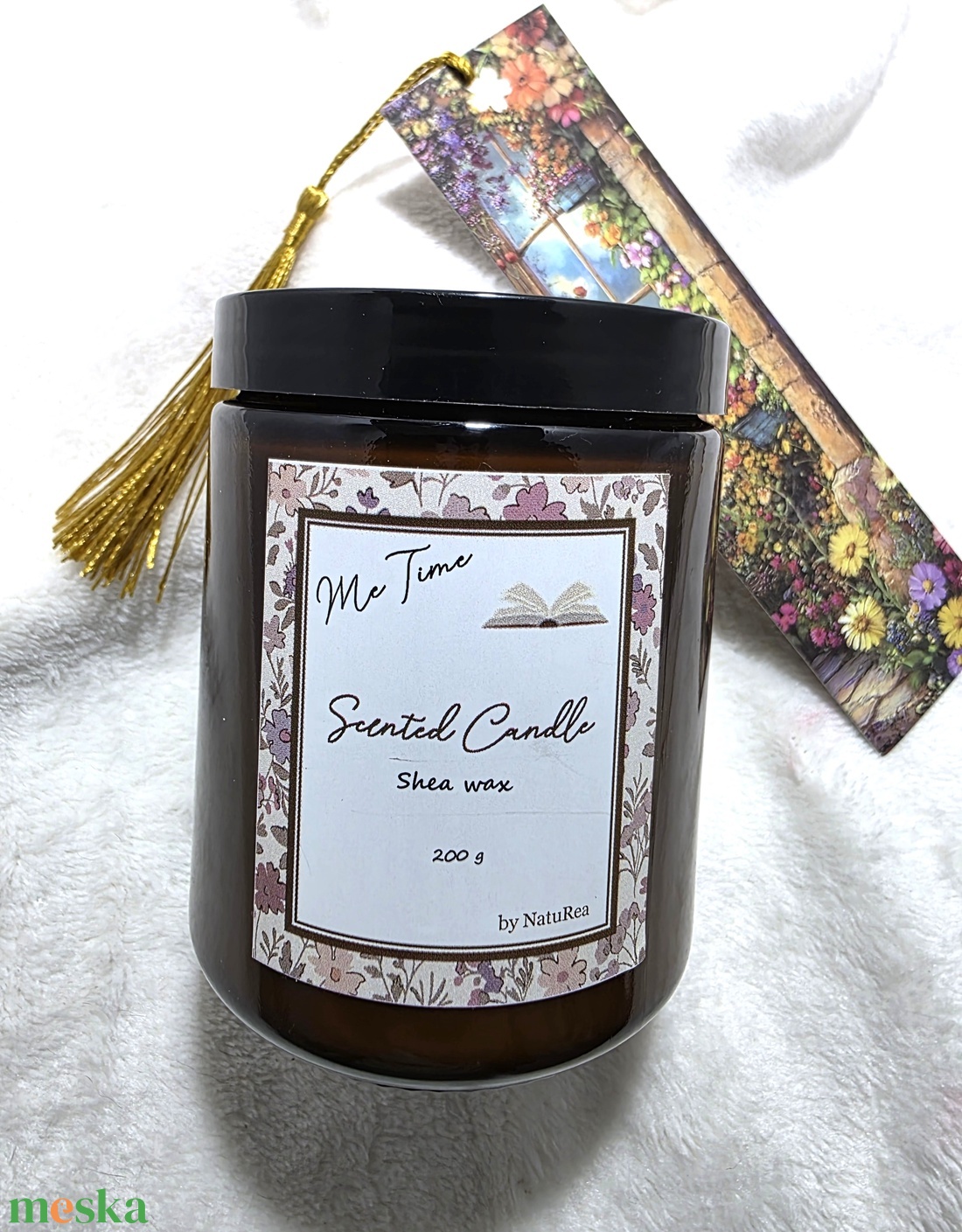 Énidő sheaviasz illatgyertya választható illatban - otthon & életmód - gyertya, illat, aroma - gyertya - Meska.hu