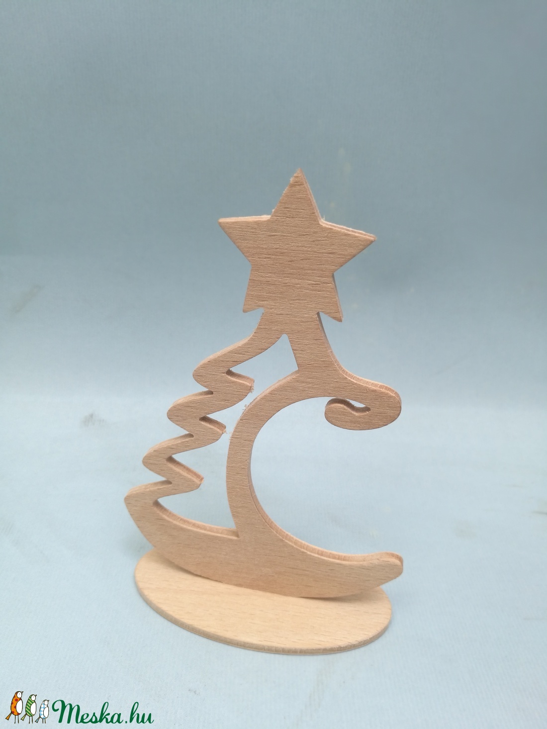 Fa Karácsonyi asztali dísz fenyőfa -  - Meska.hu