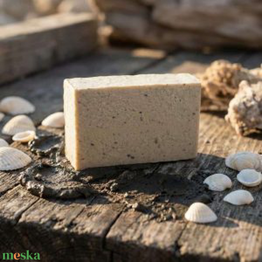 NatúrHab - Holt-tengeri iszap szappan - szépségápolás - szappan & fürdés - kézműves szappan - Meska.hu