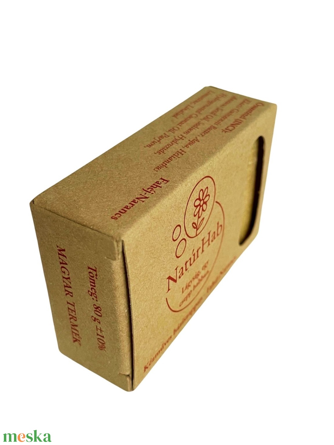 NatúrHab - Fahéj-narancs szappan - szépségápolás - szappan & fürdés - kézműves szappan - Meska.hu