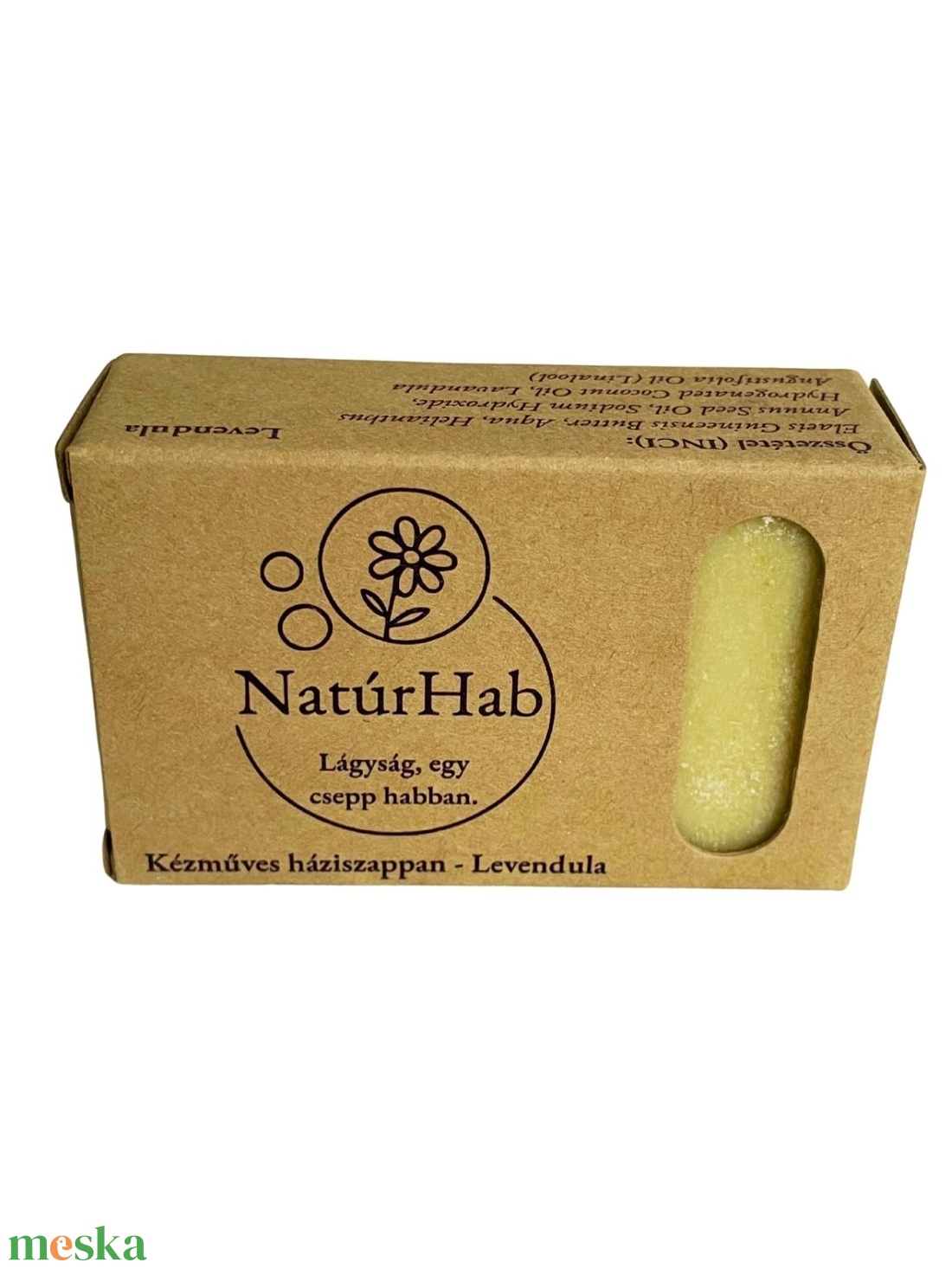 NatúrHab - Levendula szappan - szépségápolás - szappan & fürdés - kézműves szappan - Meska.hu