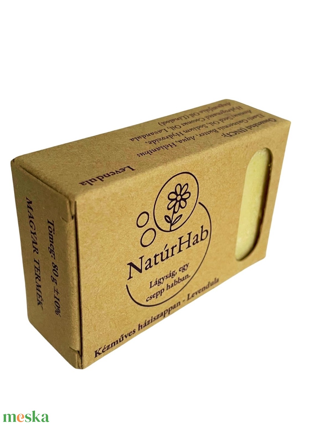NatúrHab - Levendula szappan - szépségápolás - szappan & fürdés - kézműves szappan - Meska.hu