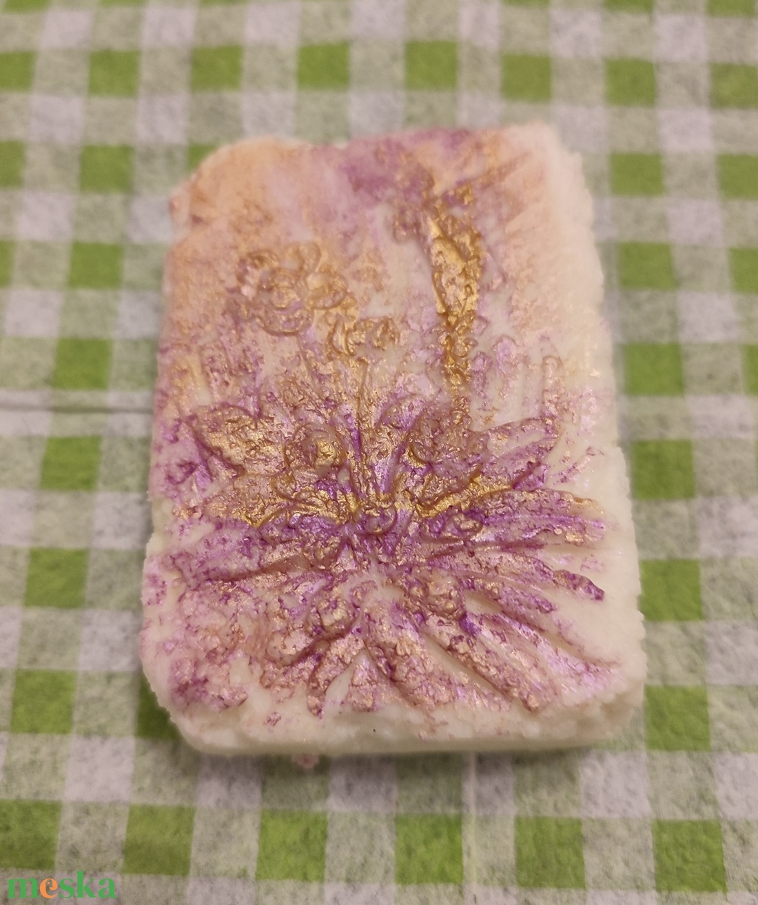 Szilárd sampon száraz ,korpás hajra - szépségápolás - sampon & hajápolás - Meska.hu