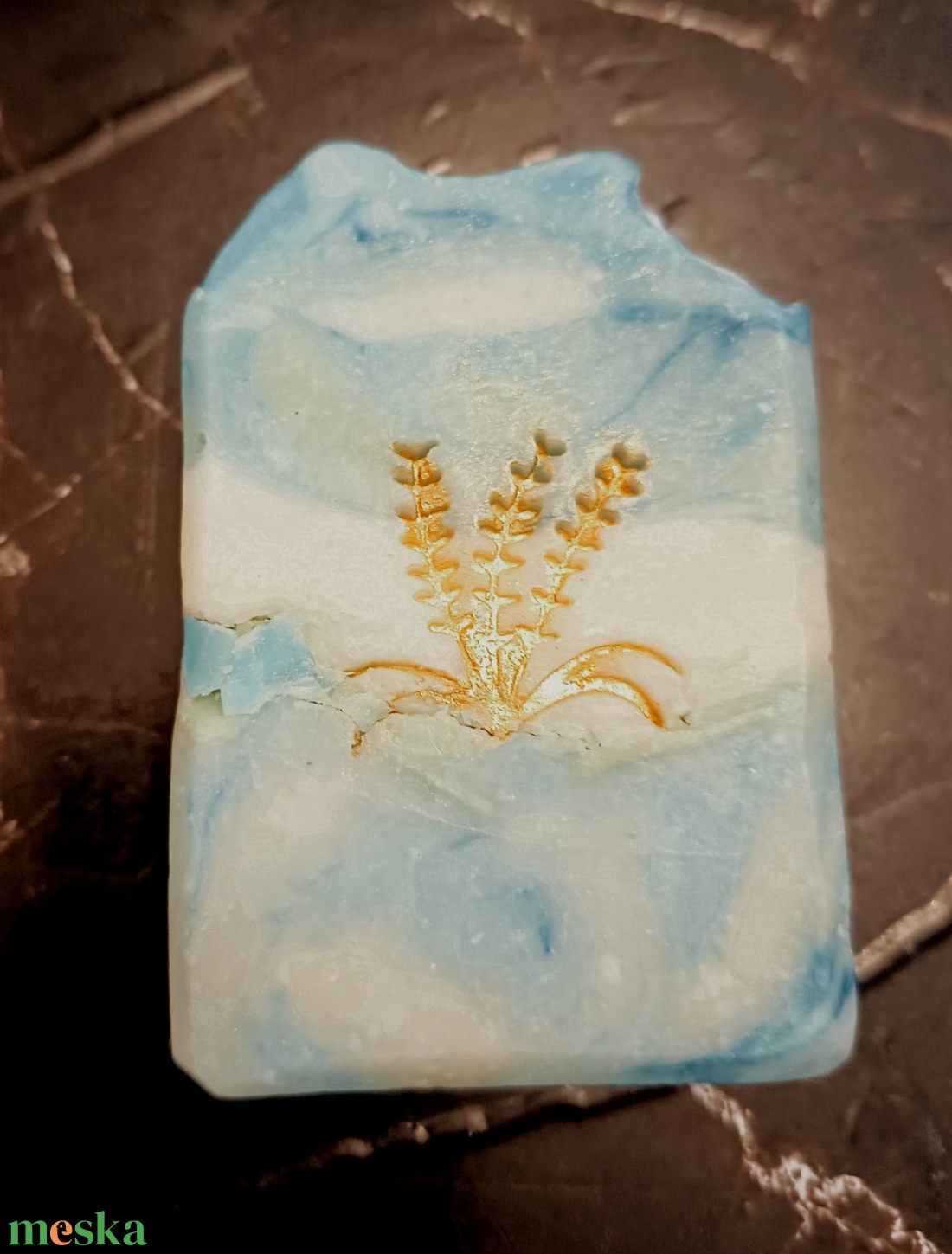 Olívás, levendula szappan  - szépségápolás - szappan & fürdés - kézműves szappan - Meska.hu