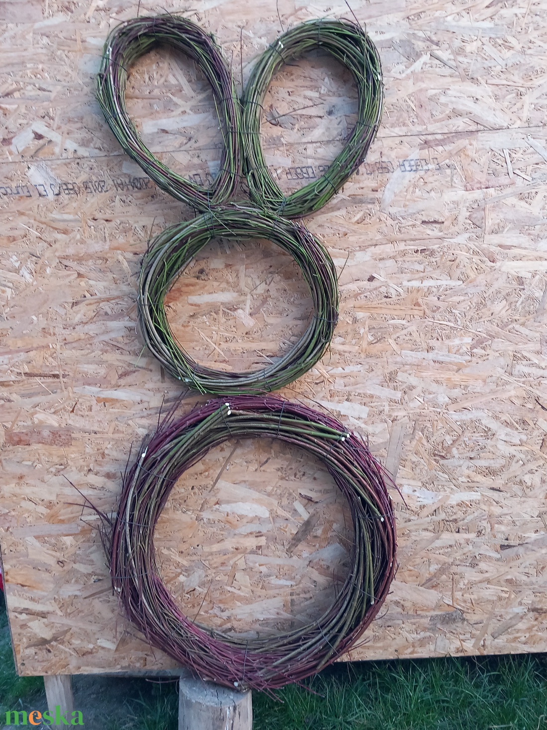 150 cm magas függeszthető nyuszi figura - otthon & életmód - dekoráció - ajtó- és ablak dekoráció - ajtódísz & kopogtató - Meska.hu