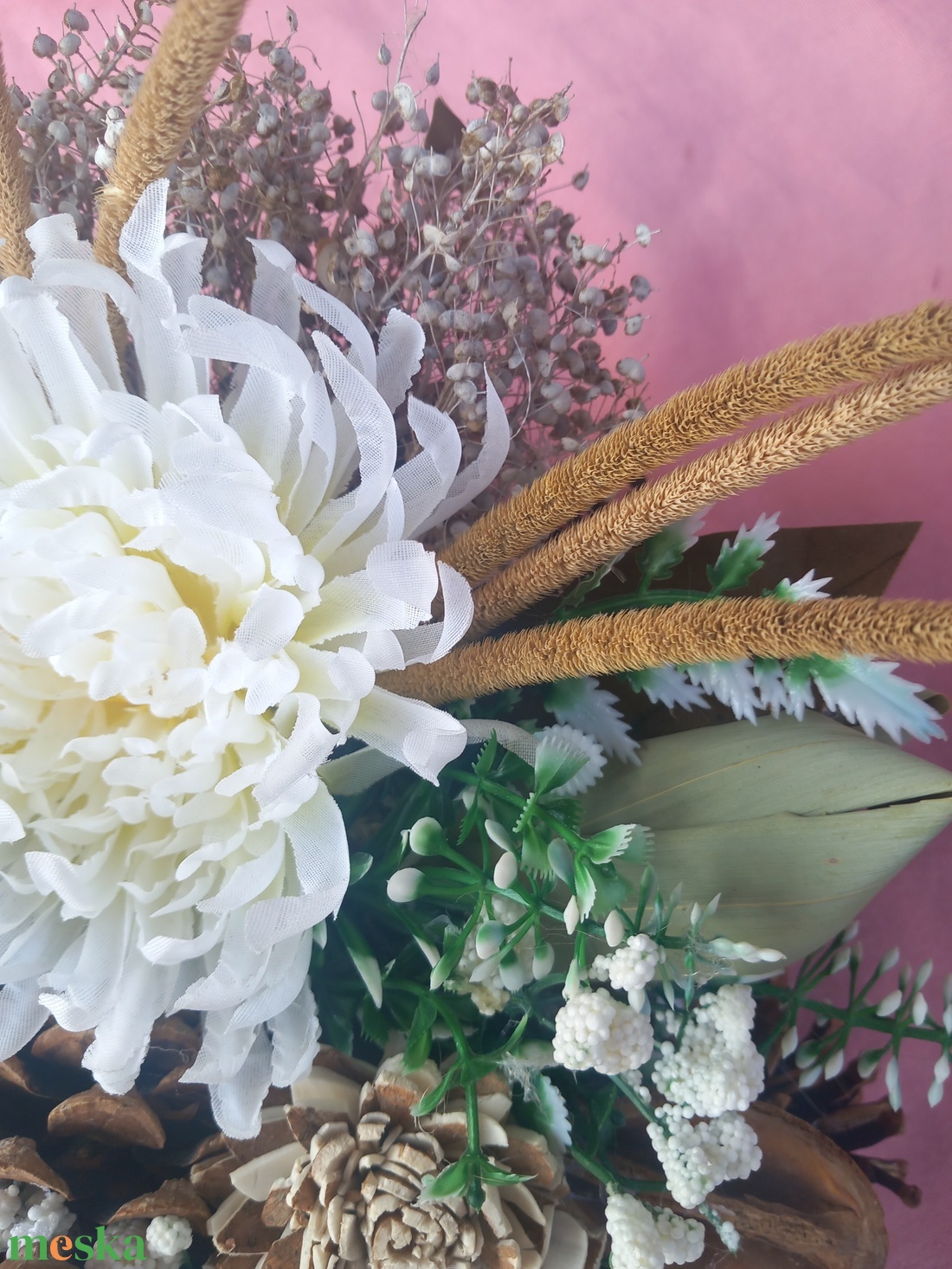 Kegyeleti koszorú - otthon & életmód - vallás - temetkezési tárgy - sírdísz, kegyeleti dísz - Meska.hu