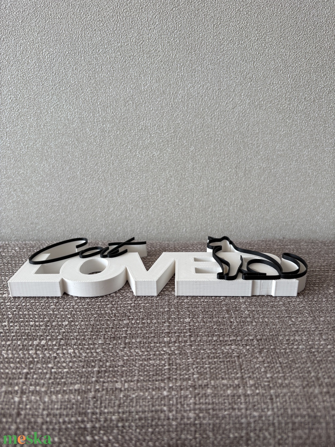 Cat lover  - otthon & életmód - dekoráció - asztal és polc dekoráció - asztaldísz - Meska.hu