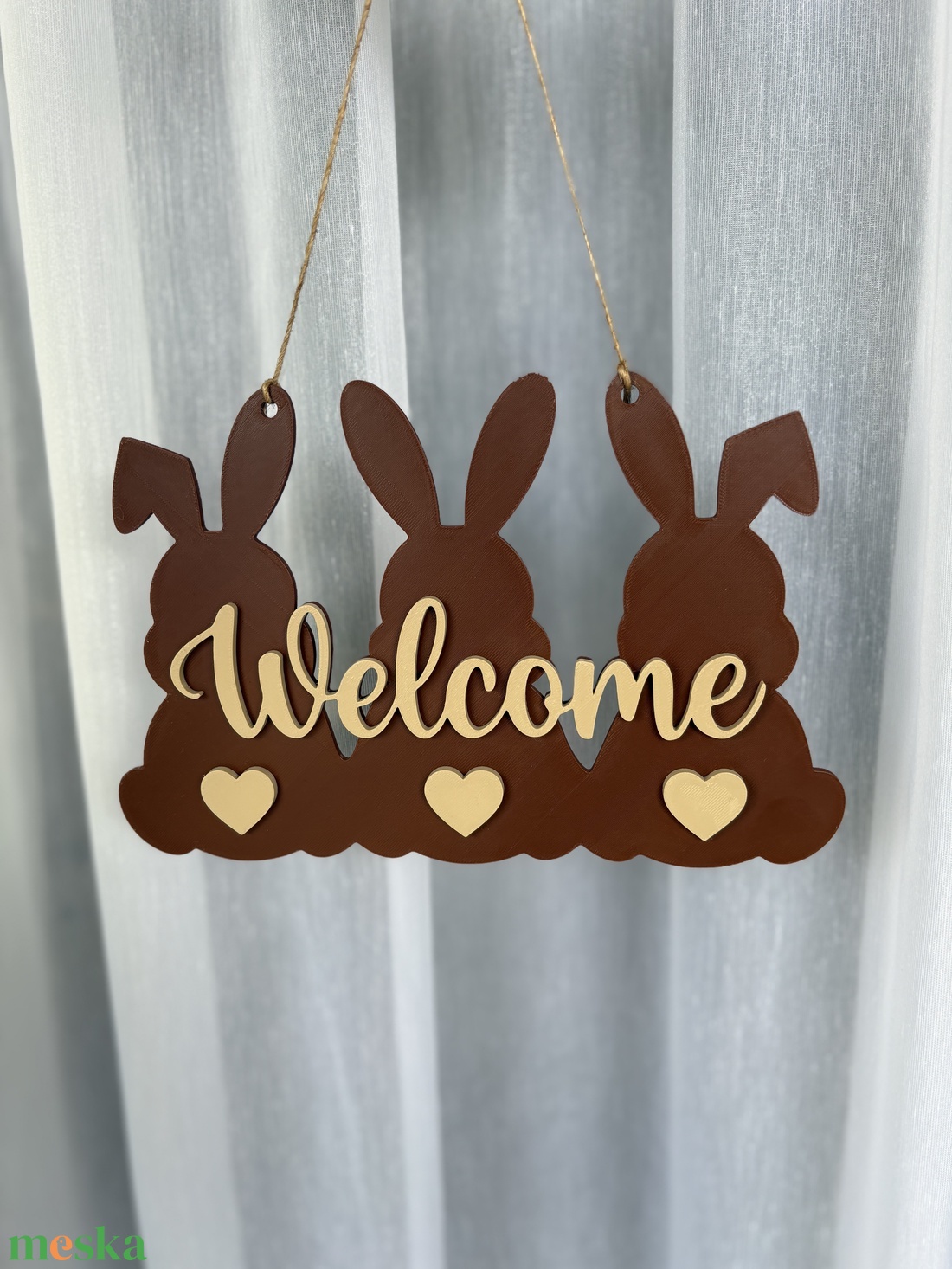 Húsvéti ajtódísz - ünnepi díszek, dekorációk - húsvéti díszek és dekorációk - húsvéti ajtódísz, kopogtató - Meska.hu