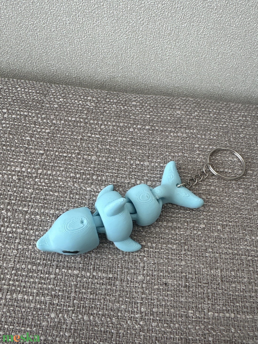 3D nyomtatott delfines kulcstartó� - táska & tok - kulcstartó & táskadísz - kulcstartó - Meska.hu