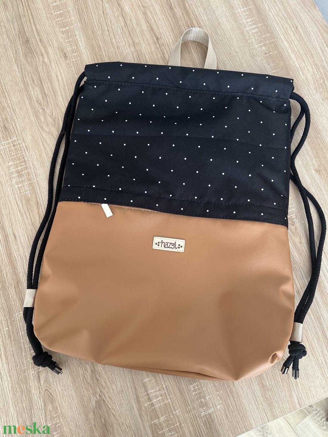 Gymbag  - Zsinóros hátizsák - táska & tok - hátizsák - tornazsák, gymbag - Meska.hu