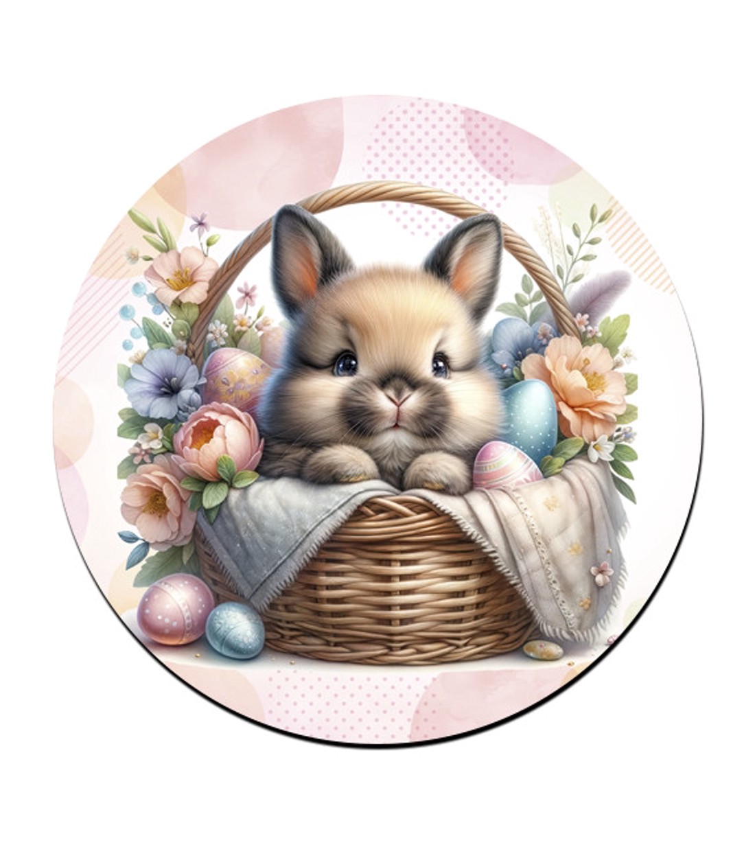 Kis cuki húsvéti nyuszi mintás bögre alátét -  - Meska.hu