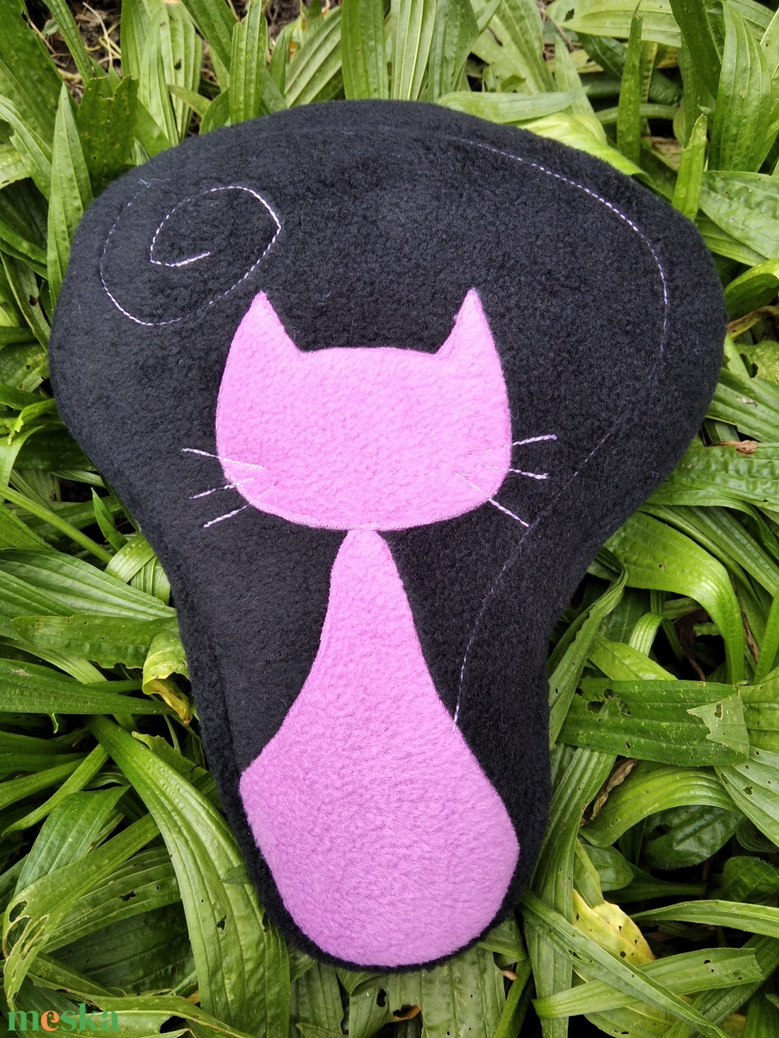 Téli bicikli nyereghuzat vízhatlan réteggel, Macska - táska & tok - edzőtáskák - edzőtáskák - Meska.hu