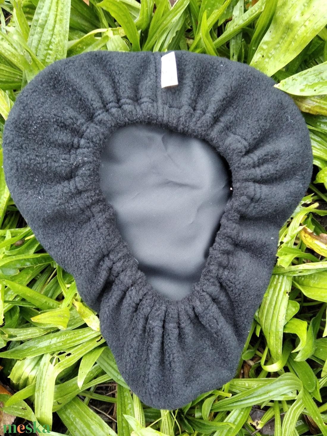 Téli kerékpár üléspárna vízhatlan réteggel, Türkiz virág  - táska & tok - edzőtáskák - edzőtáskák - Meska.hu