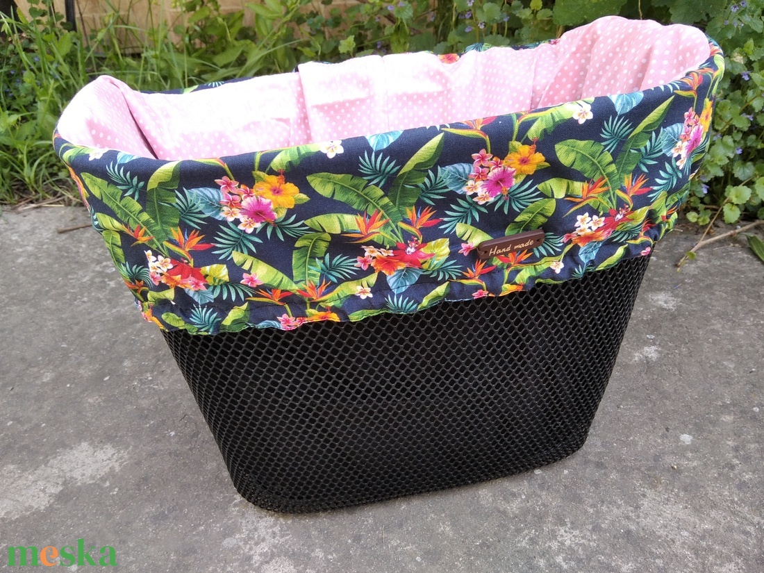 Kerékpár kosártáska, biciklikosár táska 2in1 egzotikus  - táska & tok - edzőtáskák - edzőtáskák - Meska.hu