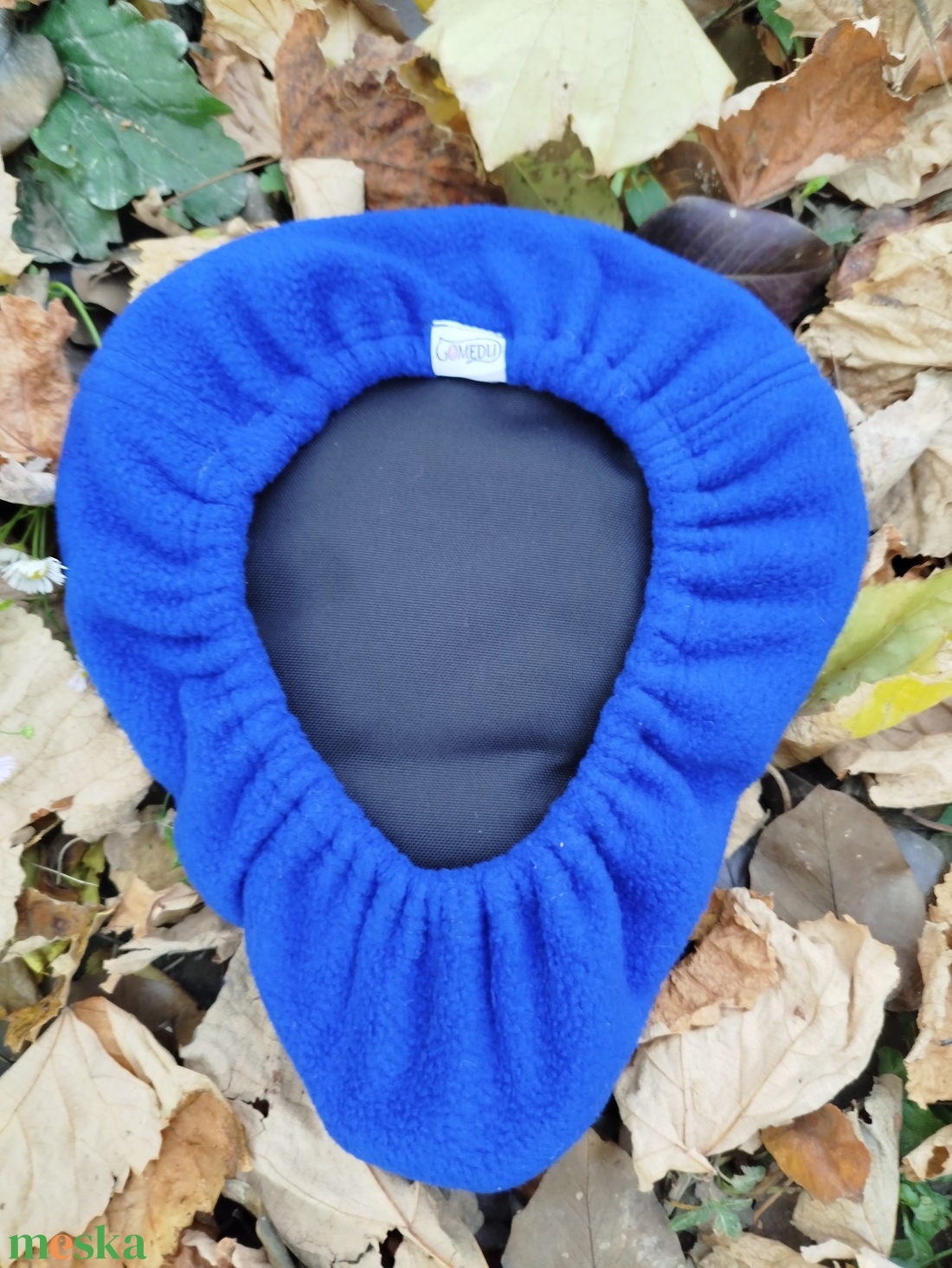 Nagy méretű téli kerékpár üléshuzat vízhatlan réteggel, virág  - táska & tok - edzőtáskák - edzőtáskák - Meska.hu