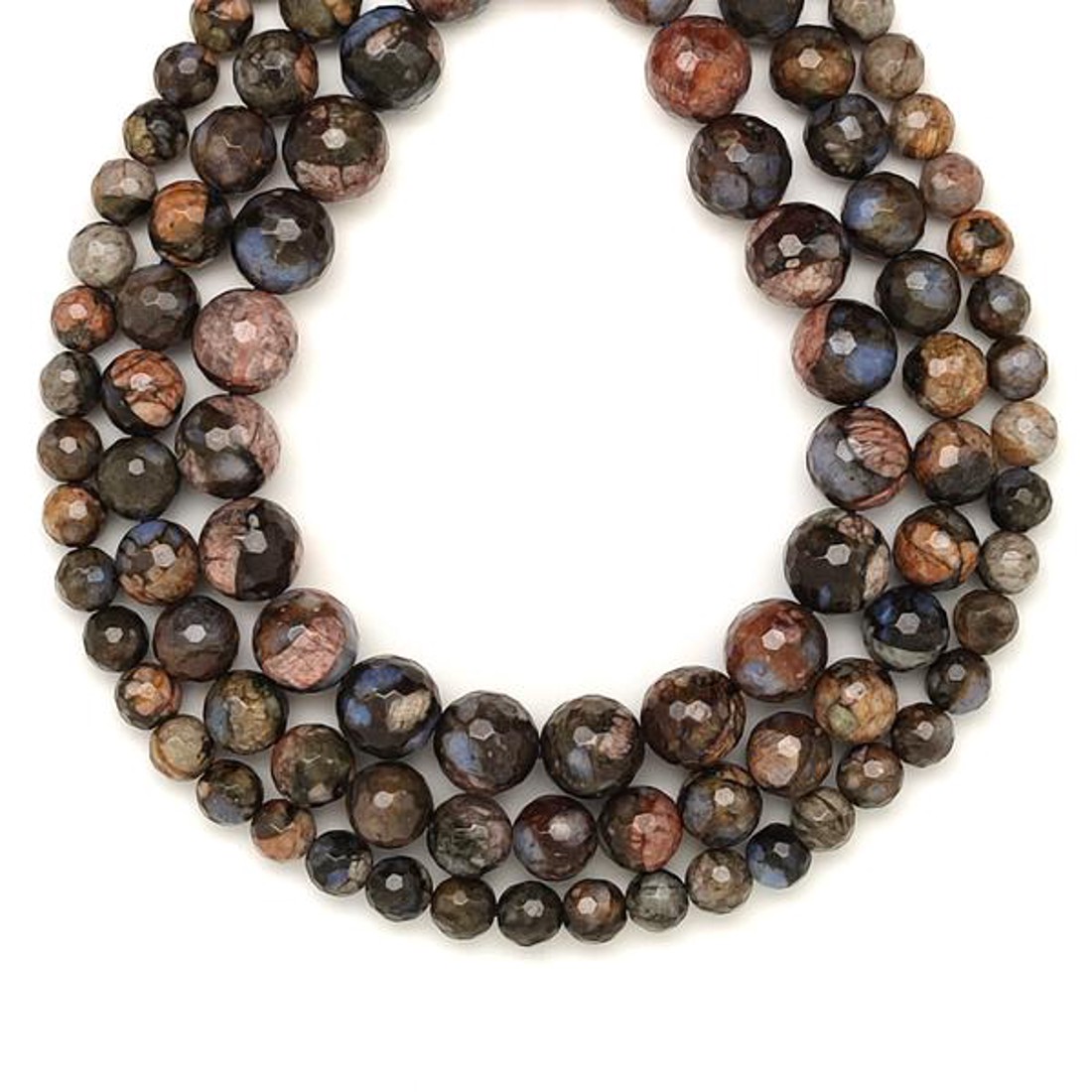 Que sera hatszög fazettált golyó 10mm  ékszerkészítő alapanyag (füzér) - kellékek & szerszámok - ásvány alapanyag - ásványfüzér - Meska.hu