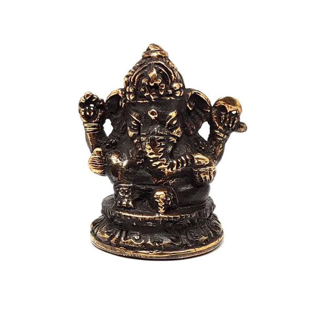 Réz figura Ganesha óarany 5x4,5cm - otthon & életmód - dekoráció - spiritualitás - Meska.hu Réz figura Ganesha óarany 5x4,5cm - otthon & életmód - dekoráció - spiritualitás - Meska.hu