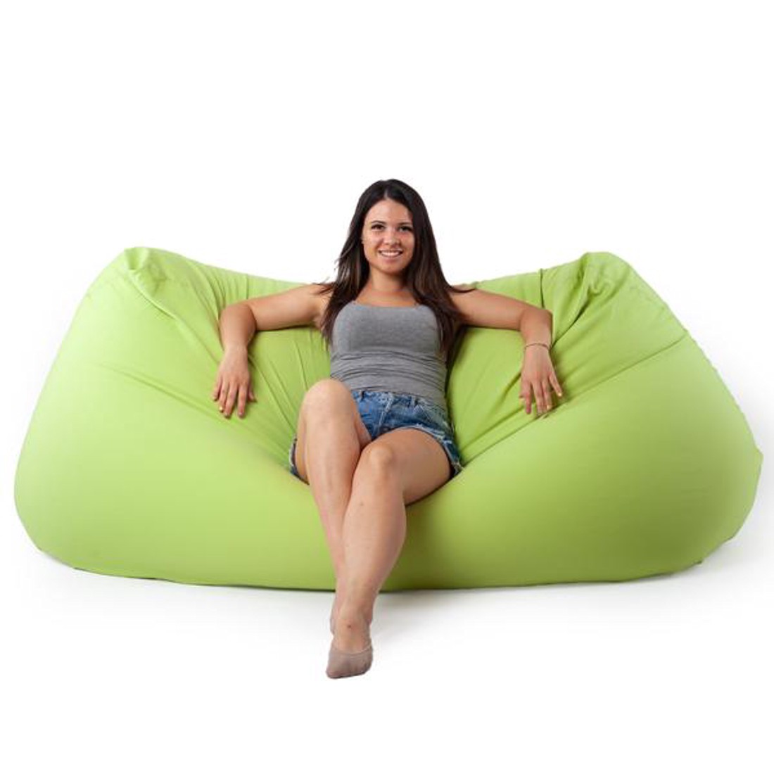 Fűzöld Relax Babzsák Kanapé -  - Meska.hu