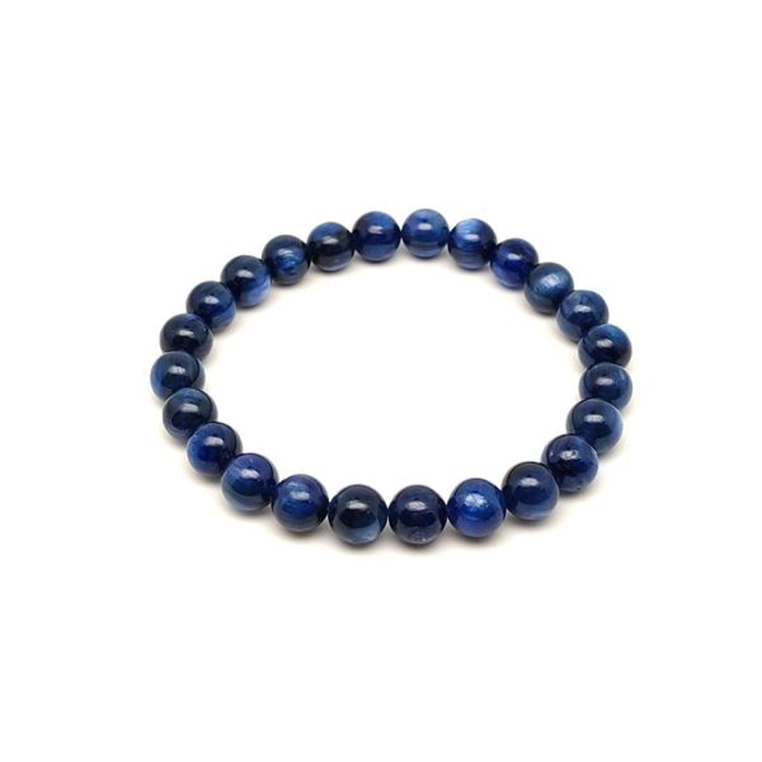 Kianit ásvány karkötő AA minőség 8mm - ékszer - karkötő - ásványkarkötő - Meska.hu