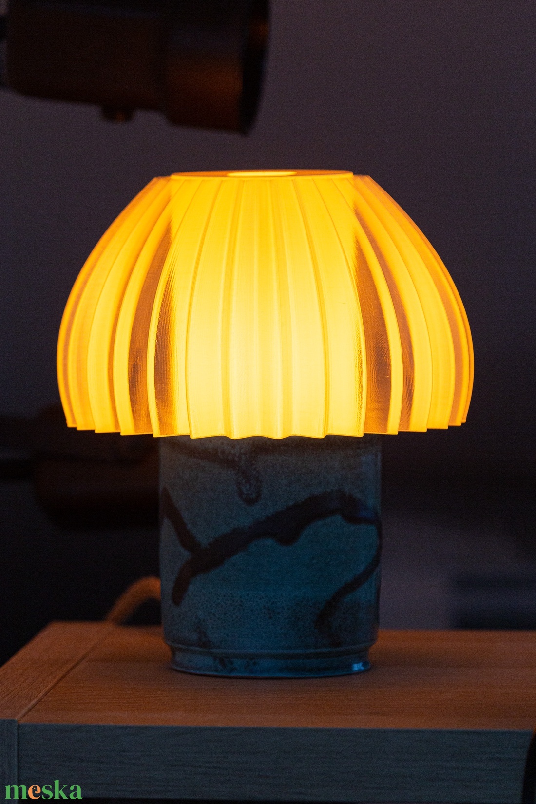 Nebula Glass asztali lámpa - otthon & életmód - lámpa - asztali lámpa - Meska.hu