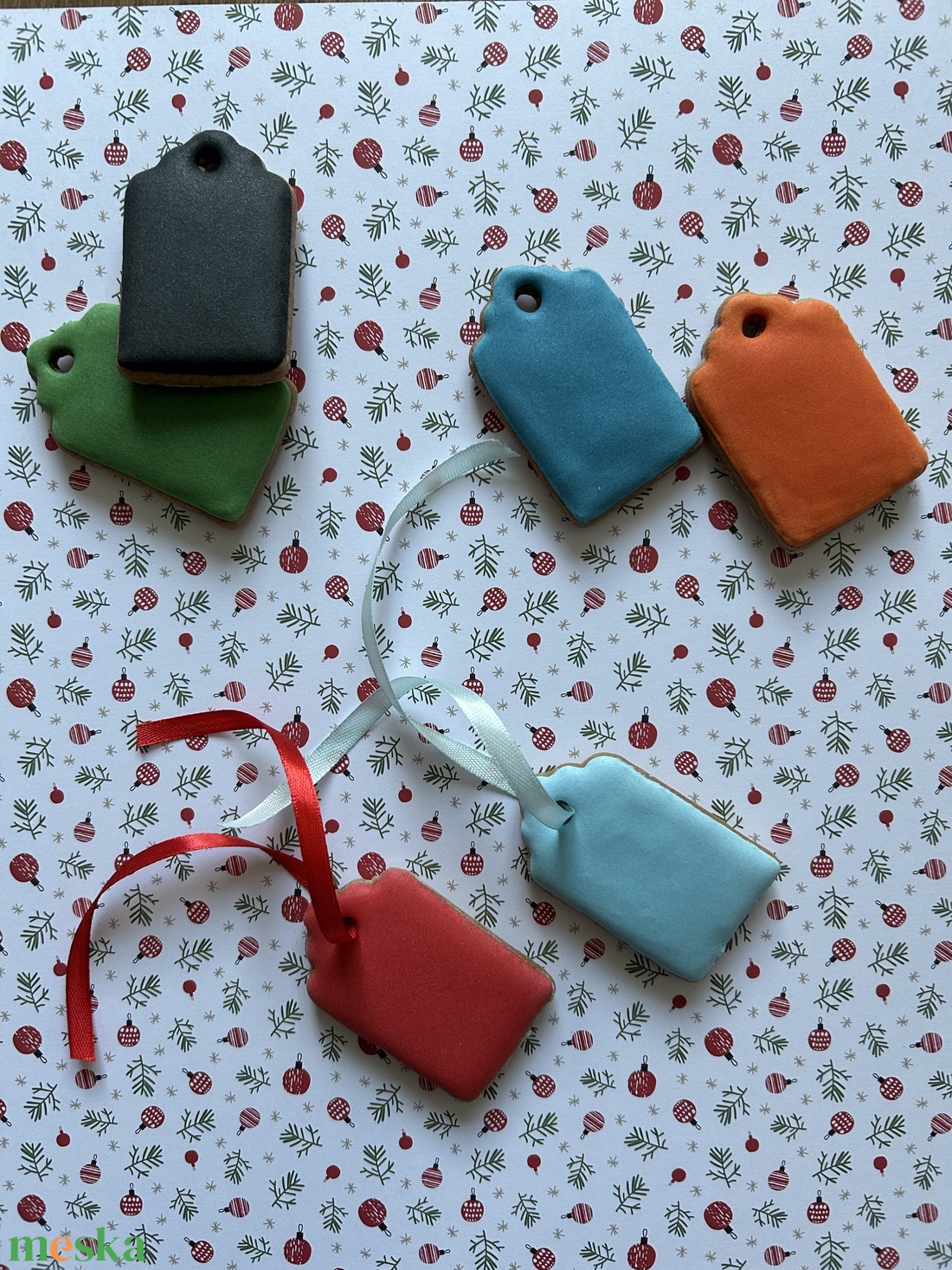 Ajándékkísérő mézeskalács - otthon & életmód - papír, írószer - ajándékozás kellékei - ajándékkísérő - Meska.hu