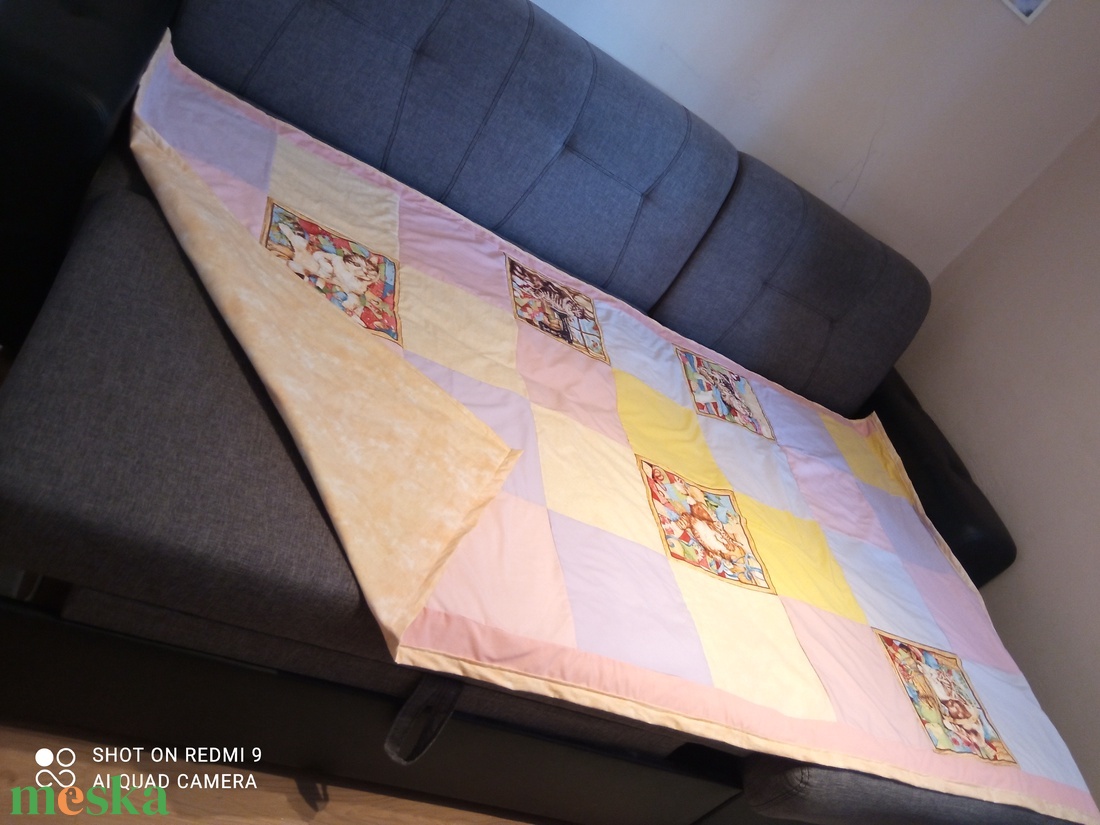 Cicás patchwork ágytakaró - otthon & életmód - lakástextil - ágytakaró - Meska.hu Cicás patchwork ágytakaró - otthon & életmód - lakástextil - ágytakaró - Meska.hu
