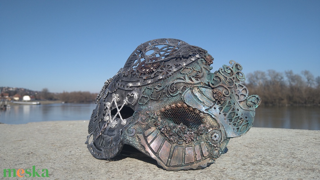 Steampunk stílusú maszk - ruha & divat - jelmez & álarc - álarc - Meska.hu Steampunk stílusú maszk - ruha & divat - jelmez & álarc - álarc - Meska.hu